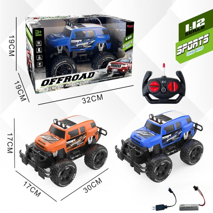 789-804B - U/K Offroad Jeep Sarjli 1:12