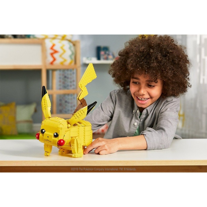 Fvk81 Mega™ Pokémon™ Jumbo Pikachu Figürü 825 Parça +8 Yaş