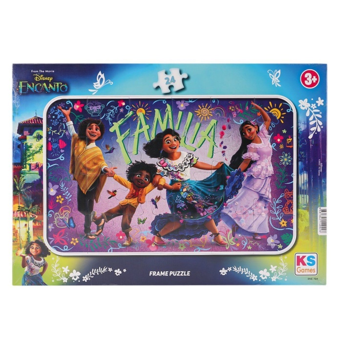 Enc 704 Encanto Familia Frame Puzzle 24 Parça -