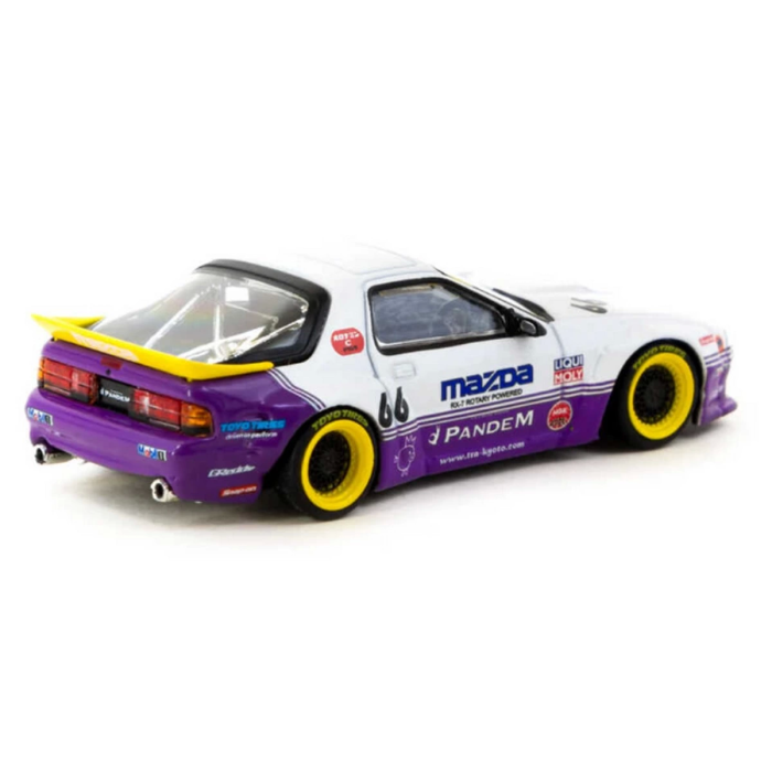 1/64 Pandem Mazda Rx-7 Fc3S White / Purple - Hobby64