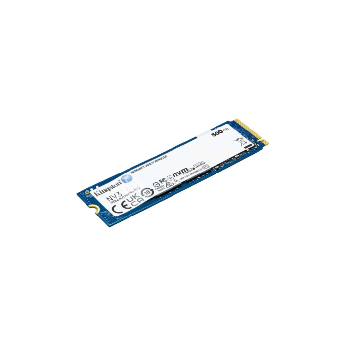 Kingston Snv3S/500G, Nv3, 500Gb, 5000/3000, Gen4, Nvme Pcie M.2 2280, Ssd