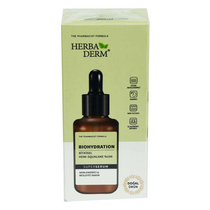 Superserum Biohydration Bitkisel Hemi-Squala Nemlendirici Doğal Yüz Serumu 30 Ml