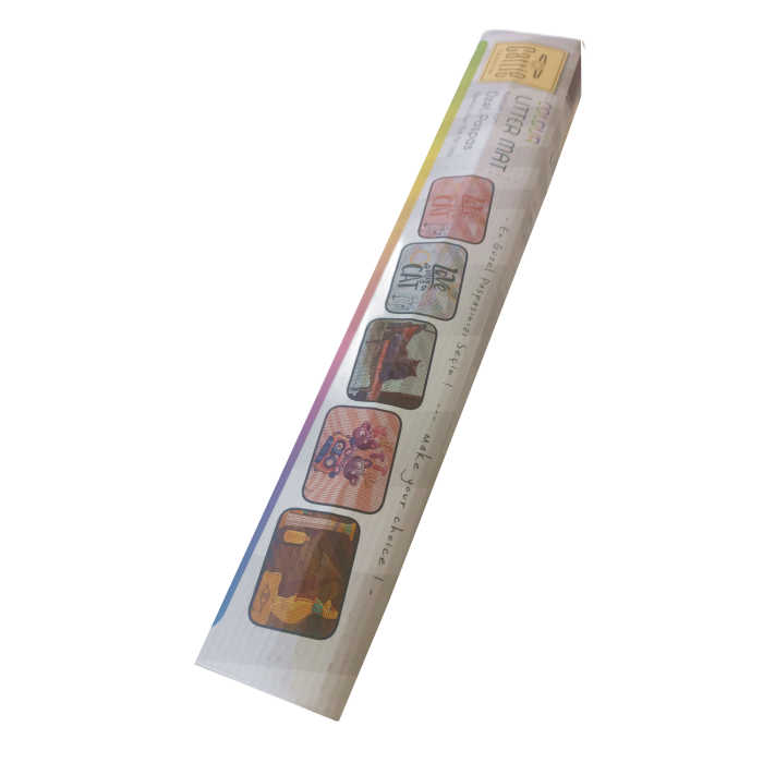 Kum Toplayıcı Fonksiyonel Renkli Kedi Paspası 45 X 60 Cm