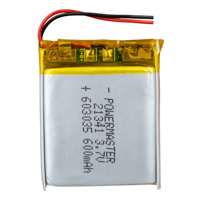 603035 3.7 Volt 600 Mah Li̇tyum Poli̇mer Pi̇l