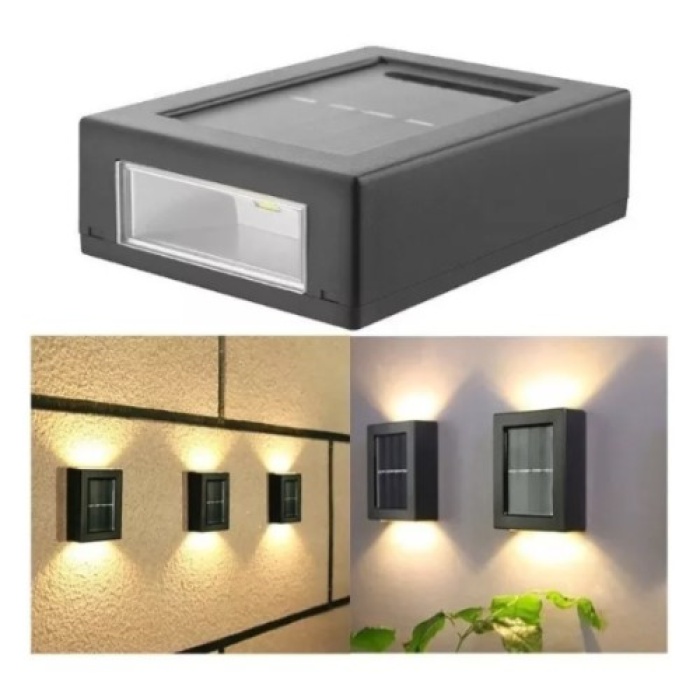 Solar 4 Ledli 11Cm Duvar Aydınlatması