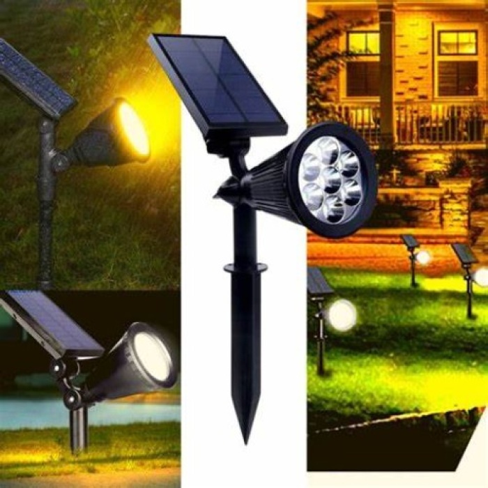Solar 7W Kazıklı Bahçe Armatürü Gün Işığı