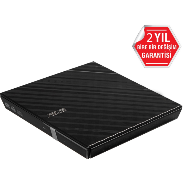 Asus Sdrw-08D2S-U Lite Usb 2.0 External, Siyah, Slim, Optik Okuyucu