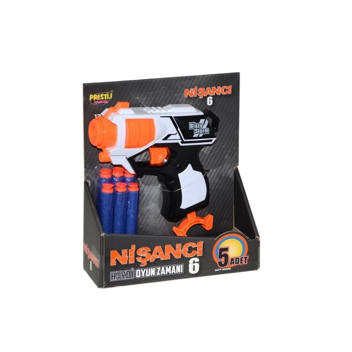 Fab 5959 Nişancı 6-Dart Fırlatıcı Silah -Prestij
