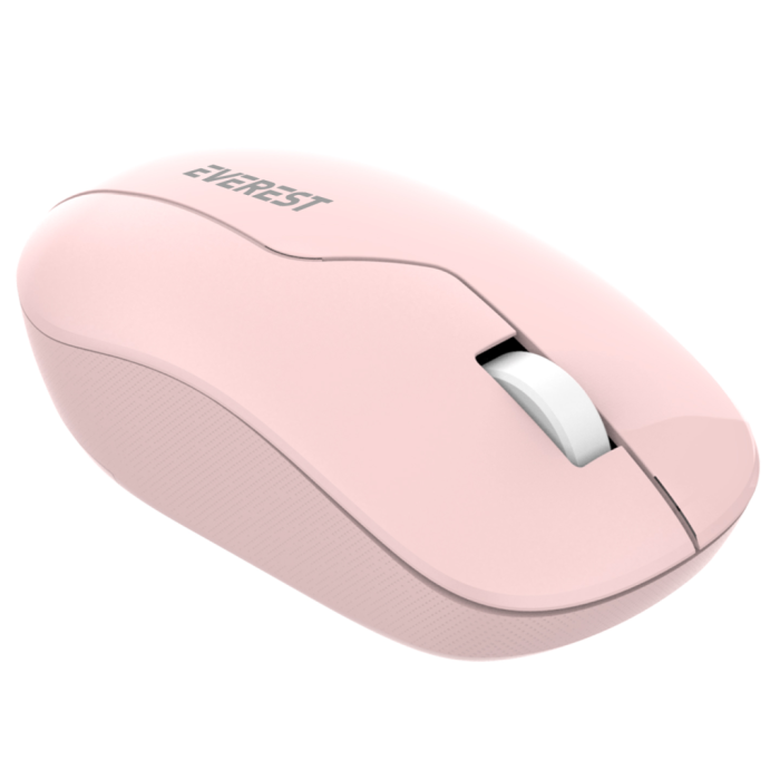 Smw-973, Pembe, Usb Nano 2,4G Kablosuz, 1200Dpi, Optik, 4 Tuşlu, Mouse