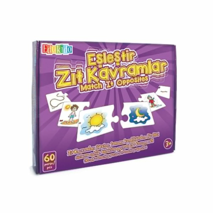 Edu-1012 , Eşleştir - Zıt Kavramlar