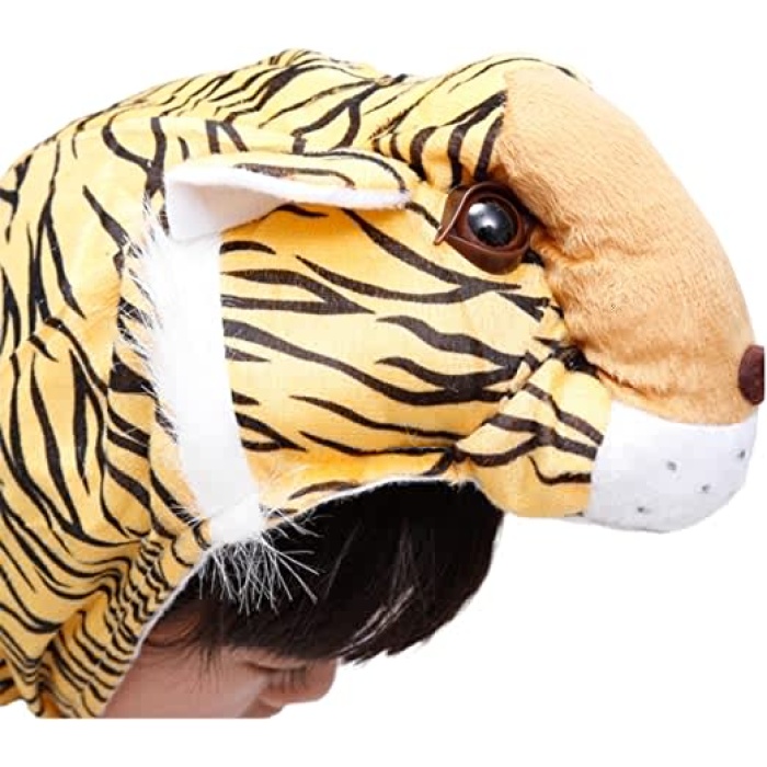 Çocuk Kaplan Kostumu - Aslan Kostümü 4-5 Yaş 100 Cm