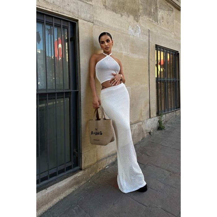 Sidney Kroşe Crop Takım 9843