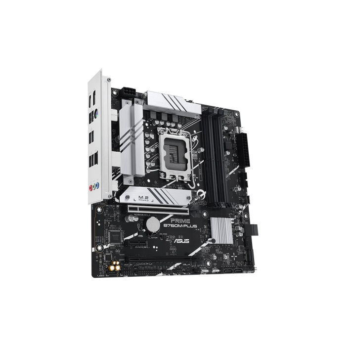 Asus Prime B760M-Plus, 4Xddr5, 2X M.2, Hdmi, Dp, Type-C, 12-13-14.Nesil, Lga1700 Soket, Anakart