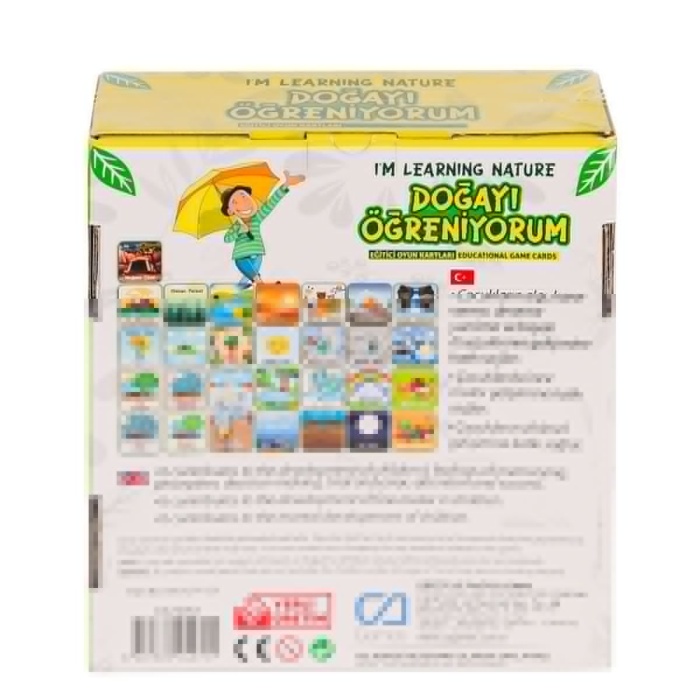 Caegt-5053 Doğayı Öğreniyorum Eğitici Oyun Kartları
