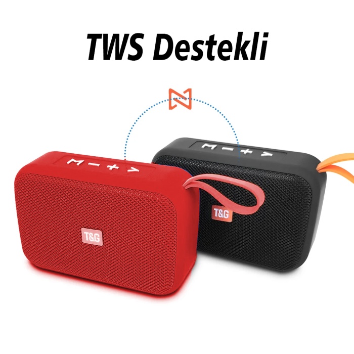 TG506 USB/SD/FM/BLUETOOTH DESTEKLİ TAŞINABİLİR WIRELESS HOPARLÖR