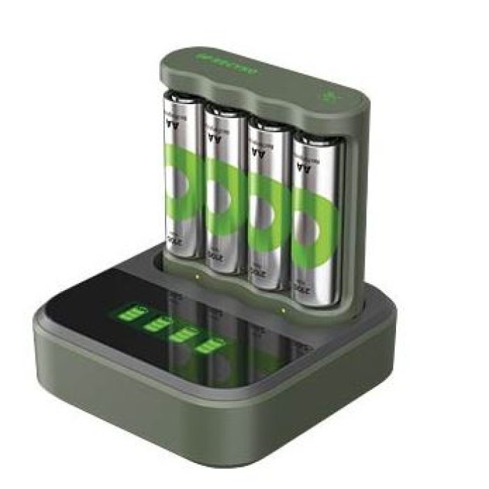 GP Recyko B441 4lü AA Pil Şarj Cihazı - 2600 mAh Kapasiteli R6 Piller için