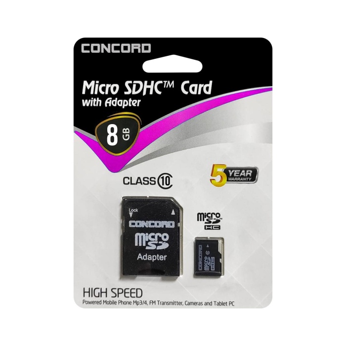 C-M8 Hafıza Kartı Micro Sd 8GB Class10