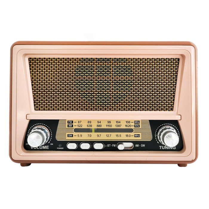 RADYO NOSTALJİ ŞARJLI BT/USB/SD/AUX VM-515 CM-865BT