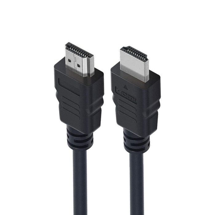  PLASTİK DÜZ SİYAH 20 METRE POŞETLİ HDMI KABLO