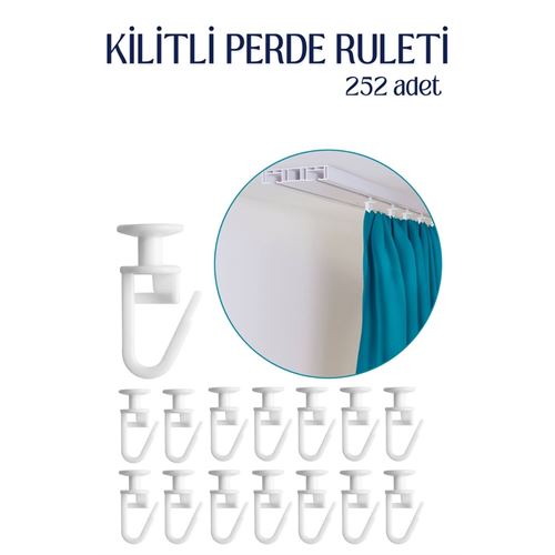 Kilitli Perde Ruleti  252 Adet 718620