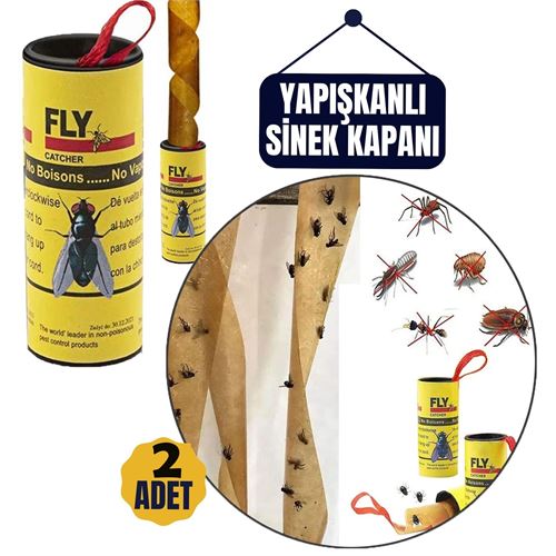 2 Adet Yapışkanlı Sinek Kapanı 74 Cm 716514