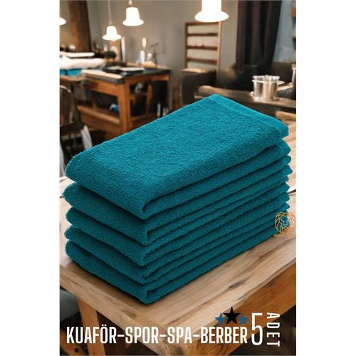 Havlu Seti Kuaför Berber Spor Spa Salon Havlusu Mikrofiber Yeşil 720726