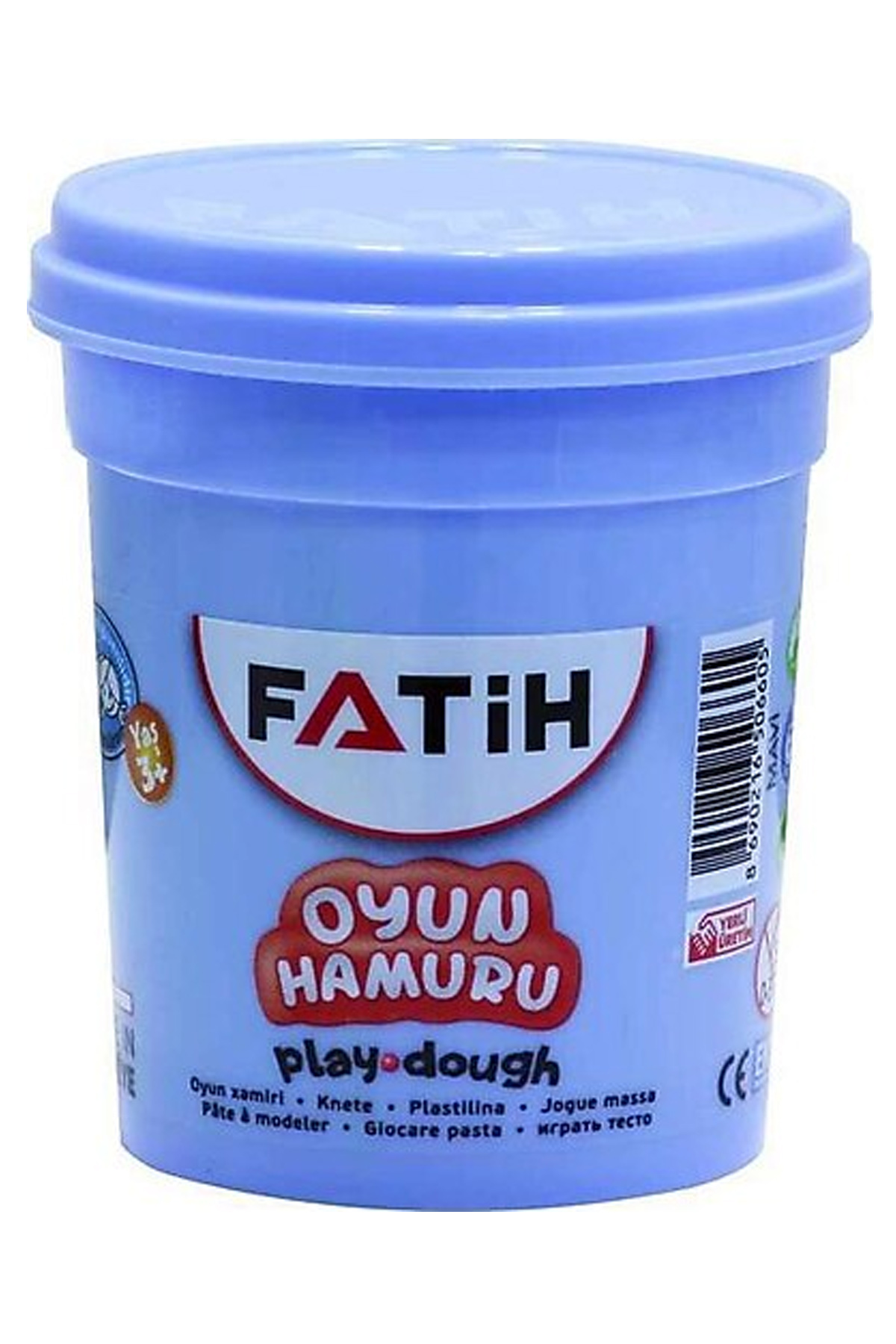 Fatih Oyun Hamuru Tek Renk Mavi 130 gr