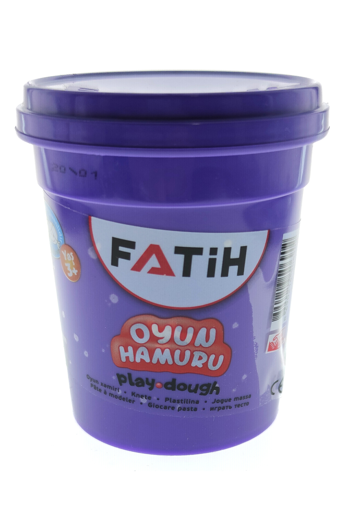 Fatih Oyun Hamuru Tek Renk Mor 130 gr