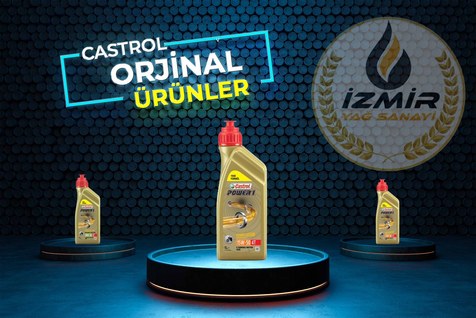 CASTROL POWER 1, 4T, 10W-40, motosiklet yağı, performans, izmir yağ sanayi, izmiryagsanayi