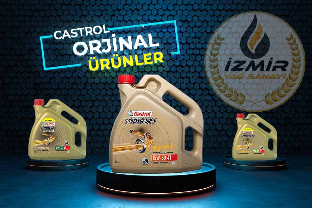 CASTROL POWER 1, RACING, 4T, 10W-50, yarış yağı, performans, izmir yağ sanayi, izmiryagsanayi