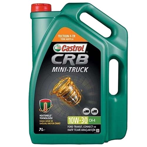 CASTROL CRB MİNİ TRUCK, 10W/30, ticari araç yağı, güçlü performans, dayanıklı, izmir yağ sanayi, izmiryagsanayi