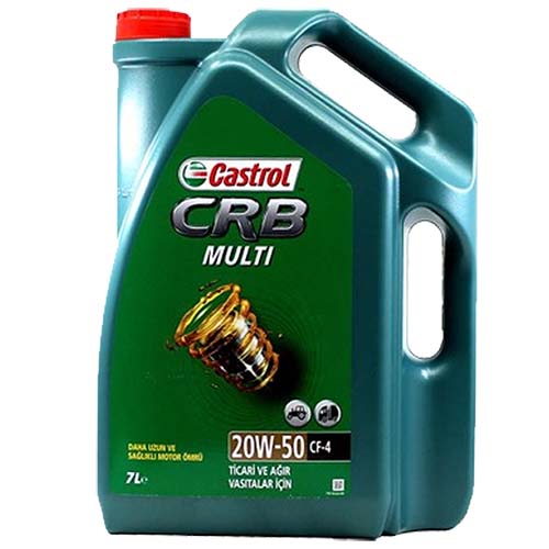 CASTROL CRB MULTİ, 20W/50, çok amaçlı yağ, yüksek kalite, uygulama, izmir yağ sanayi, izmiryagsanayi