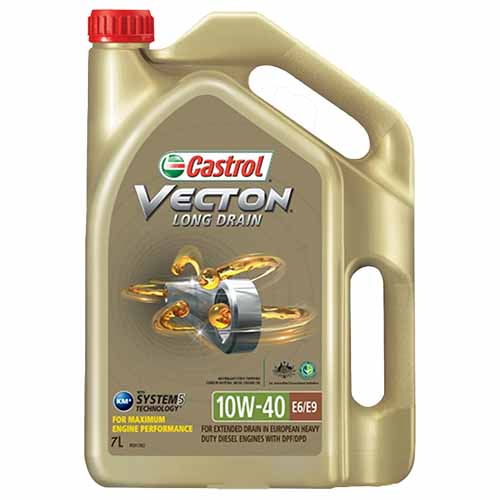 CASTROL VECTON LONG DRAIN 10W-40 E6-E9, izmir yağ sanayi, izmiryagasnayi