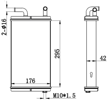 KALORIFER RADYATORU ARKA MD27 4 SIRA