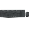 LOGITECH MK235 Q TR KABLOSUZ KLAVYE MOUSE SET GRI 920-007925