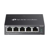 TP-LINK DS105GP 5 PORT GIGABIT + 4 PORT POE+ 65W YÖNETİLEMEZ RACKMOUNT SWITCH