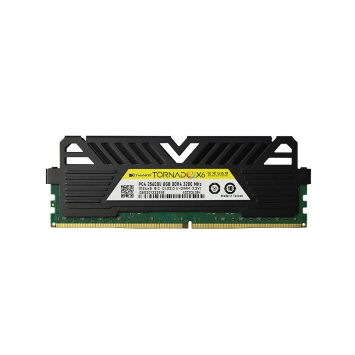 8 GB DDR4 3200 TWINMOS TMMDD48GB3200DKBX6 SOĞUTUCULU DT