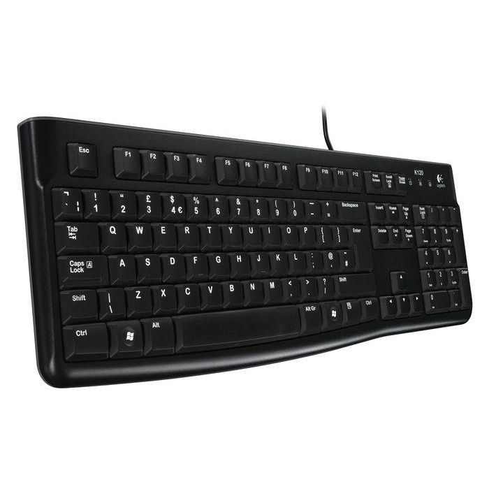 LOGITECH K120 Q USB KABLOLU KLAVYE SIYAH 920-002505