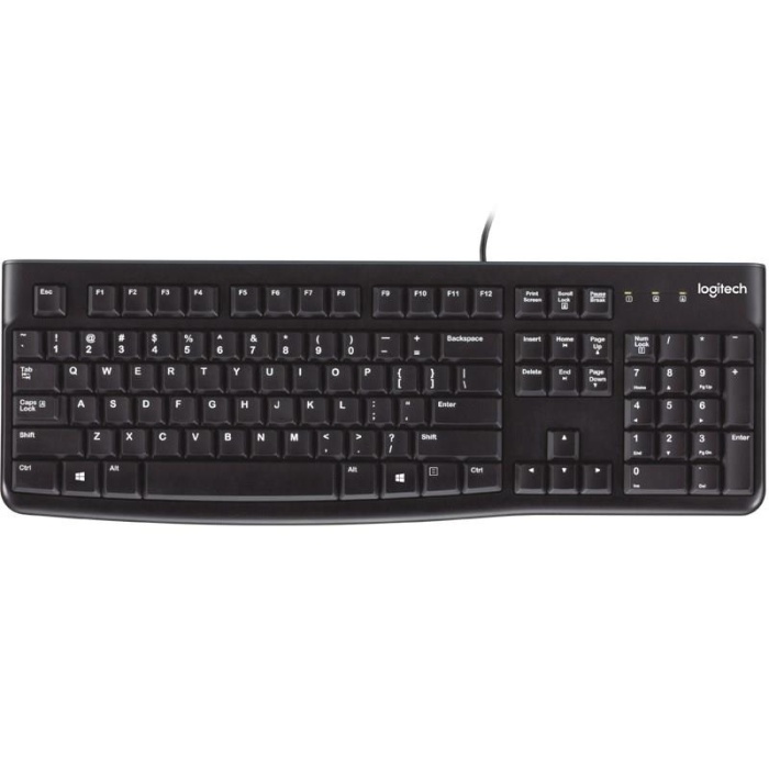 LOGITECH K120 Q USB KABLOLU KLAVYE SIYAH 920-002505