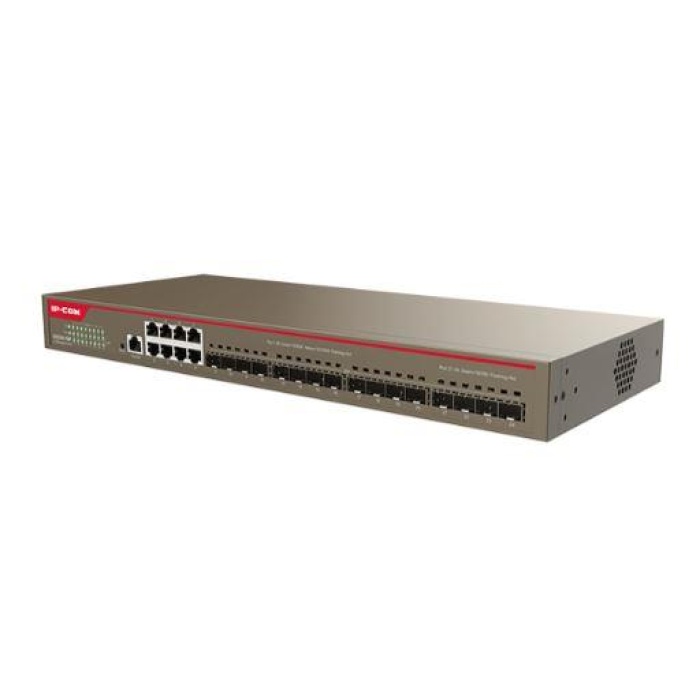 IP-COM G5324-16F 16 PORT SFP + 8 PORT GIGABIT L3 CLOUD YÖNETİLEBİLİR RACKMOUNT OMURGA SWITCH