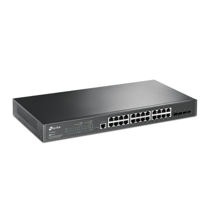 TP-LINK OMADA TL-SG3428 24 PORT GIGABIT+4XGIGABIT SFP UPLINK L2+ YÖNETİLEBİLİR RACKMOUNT SWITCH