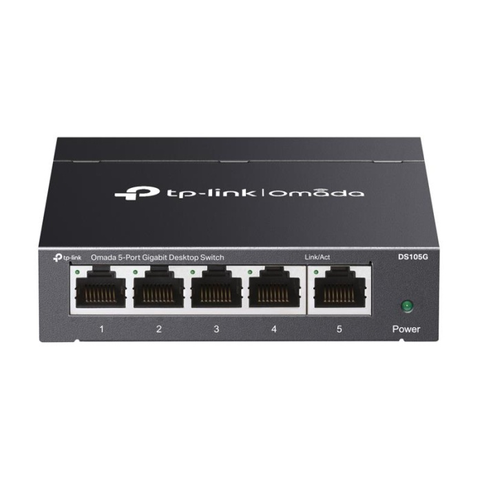 TP-LINK DS105G 5 PORT GIGABIT METAL KASA YÖNETİLEMEZ RACKMOUNT SWITCH