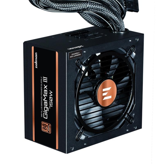 ZALMAN ZM750-GV3 (GIGAMAXIII 750W) +80 PLUS BRONZE GEN5 YÜKSEK KORUMA DEVRE TASARIMI GÜÇ KAYNAĞI