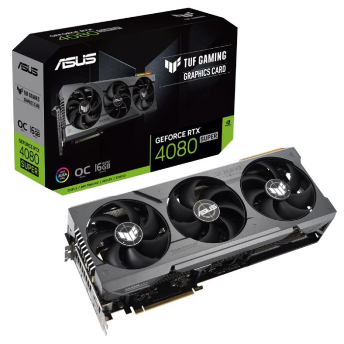 ASUS GEFORCE TUF-RTX4080S-O16G 16GB GDDR6X 256BIT 2XHDMI 3XDP EKRAN KARTI