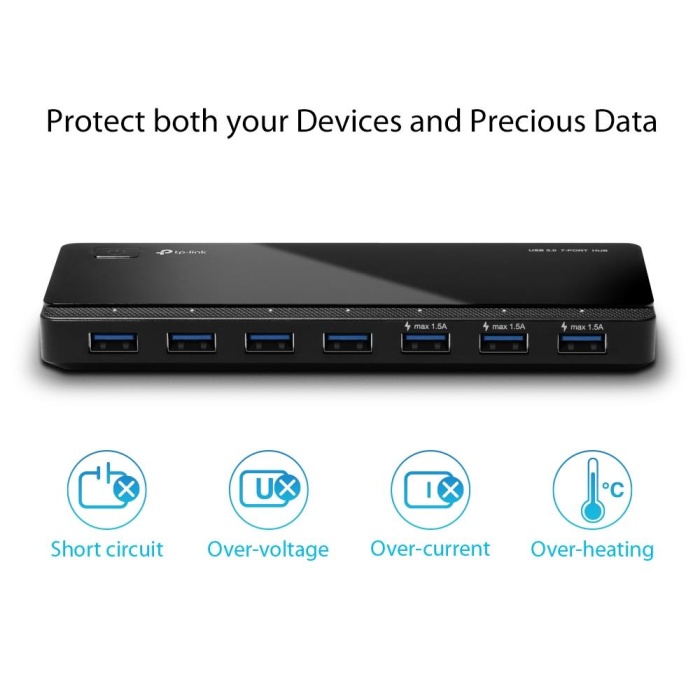 TP-LINK UH700 USB 3.0 7 PORT ÇOKLAYICI HUB