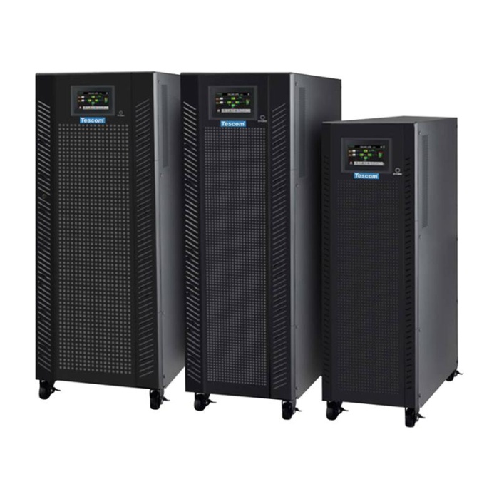 TESCOM TEOS 310 10KVA 3F/3F (20X9AH) 12A RS-232 USB LCD ONLINE UPS (GÜÇ FAKTÖRÜ 0.99)