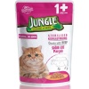 Jungle Pouch Sığır Eti Parçalı Kısırlaştırılmış Kedi Konservesi 100gr