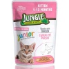 Jungle Yavru Kedi Konservesi Tavuklu Jelli 100 Gr