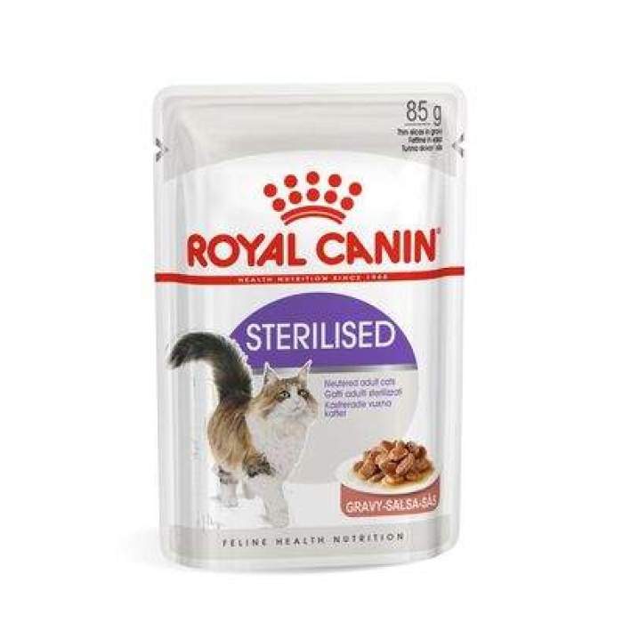 Royal Canin Pouch Gravy Sterilised Kısırlaştırılmış Yaş Kedi Maması 85 Gr