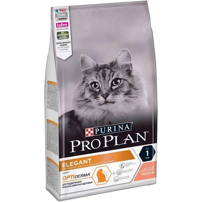 PROPLAN Elegant Derma Plus Somonlu Yetişkin Kedi Maması 10 Kg